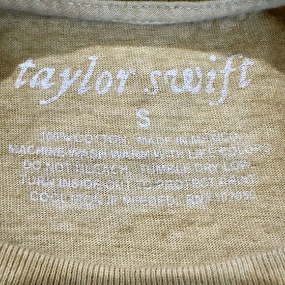Taylor Swift Evermore Lyric Shirt Sz S Official Merch Marjorie Kindness Rare - Picture 3 of 7